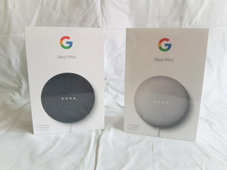 Google Nest Mini 2 Stück - die kleinen Helfer für Zuhause