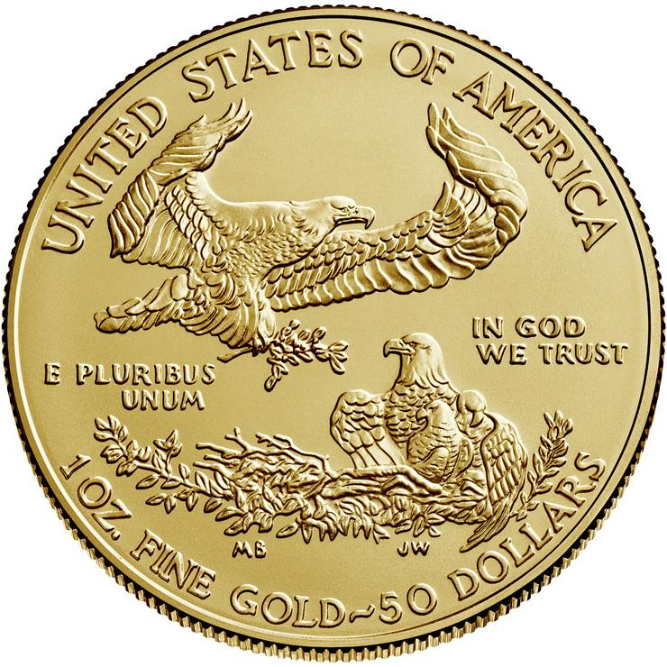 Bild 3: 50$ American Eagle 2020 1 Unze Gold
