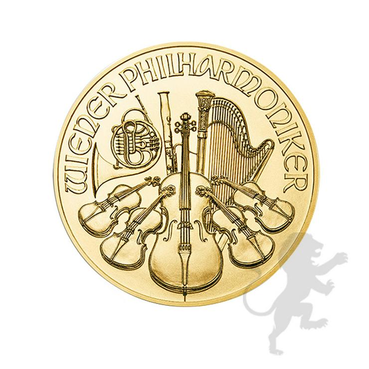 Bild 2: 100 Euro Wiener Philharmoniker 2021 Gold 1 Unze