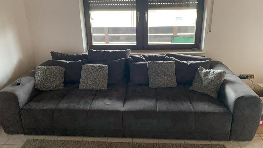 Bild 1: Big Sofa in Grau