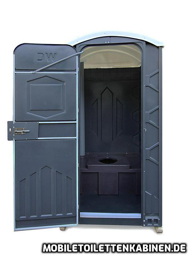 Bild 2:  Plastik WC Kabine, Mobile WC, Toiletten kabine