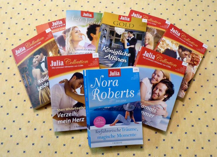 9 Romanhefte mit 24 Romane mit Nora Roberts