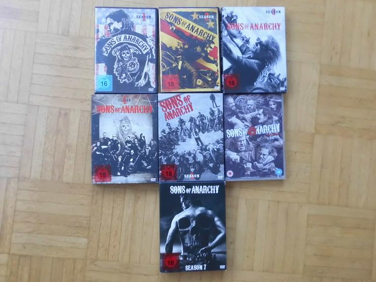 Sons of Anarchy, dvd, komplette Serie, 7 Staffeln - DVD & Blu-ray - Bild 1