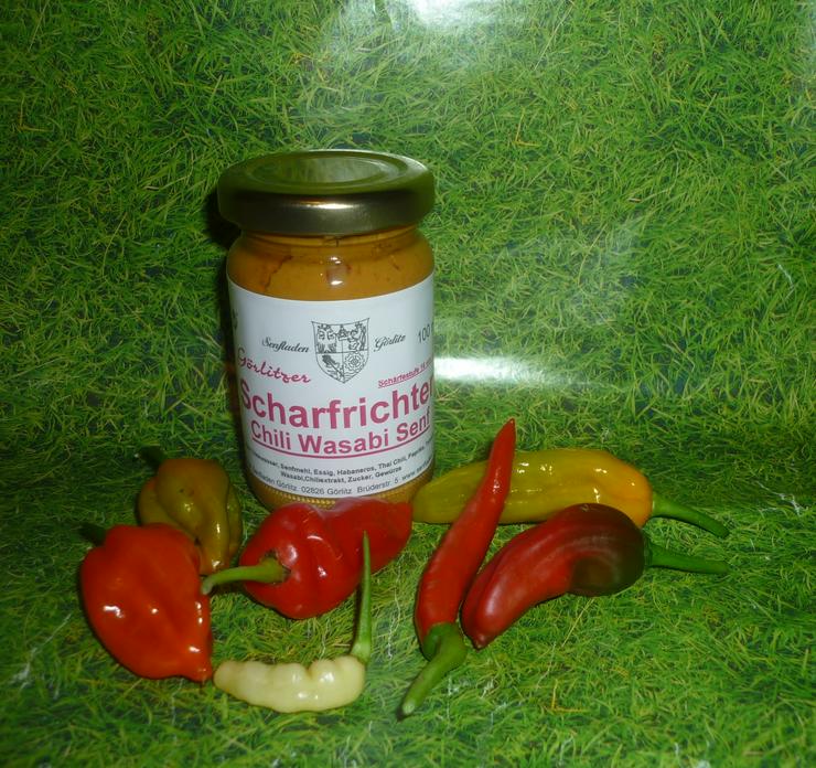 Chili - Wasabi Senf Görlitzer Scharfrichter  100 ml