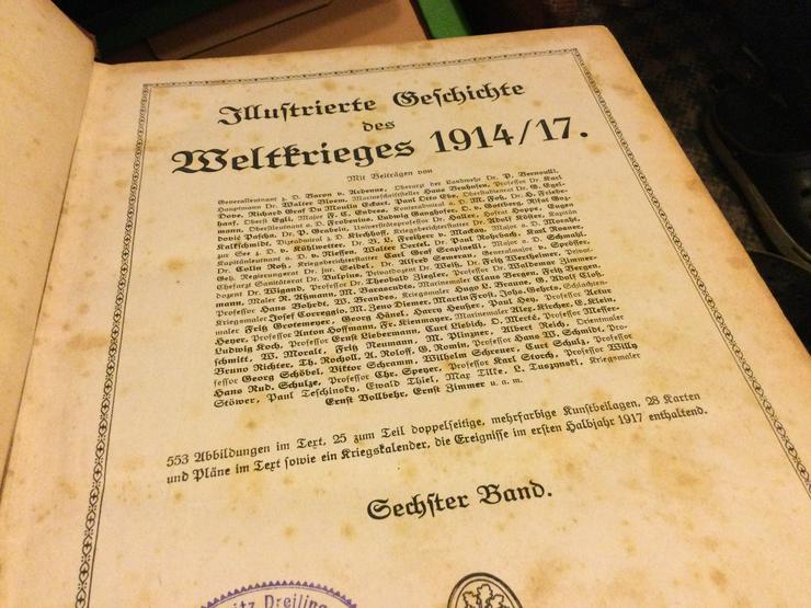 Illustrierte Geschichte des Weltkrieges 1914  15  - Lexika & Chroniken - Bild 1