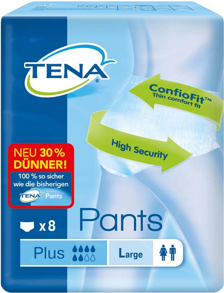 Tena Pants - Plus Large - Inkontinentzslip für Damen und Herren Gr. L; 