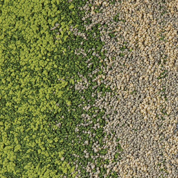 ANGEBOT! Urban Retreat Flax Gras Teppichfliesen von Interface - Teppiche - Bild 2