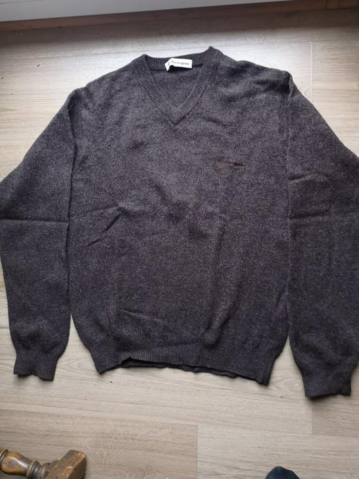Burlington Herrenpullover Pullover Wolle braun Gr.48 - Größen 48-50 / M - Bild 2