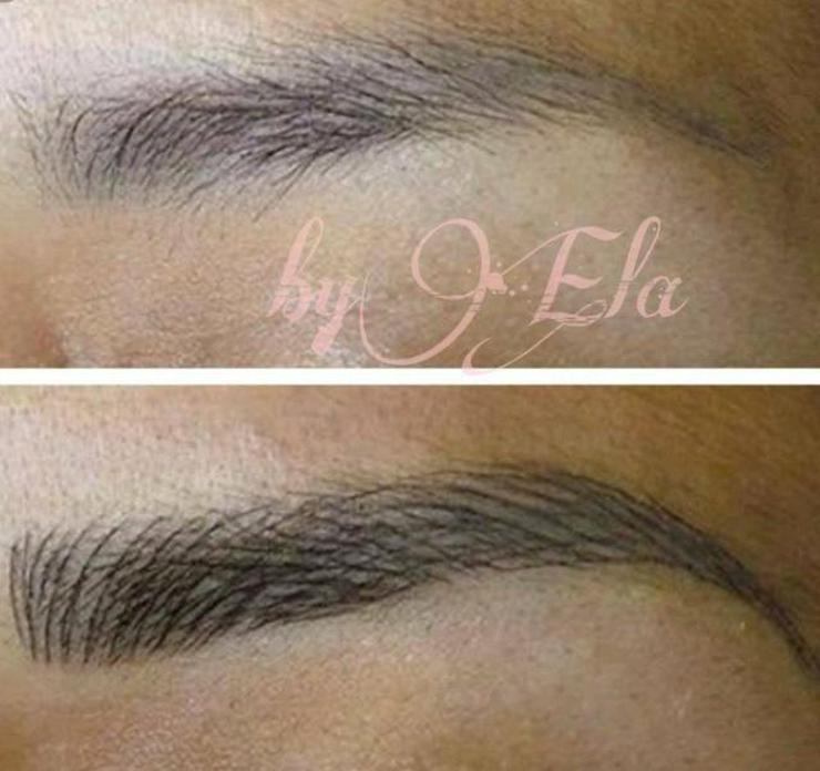 Bild 10: Microblading Härchenzeichnung PMU