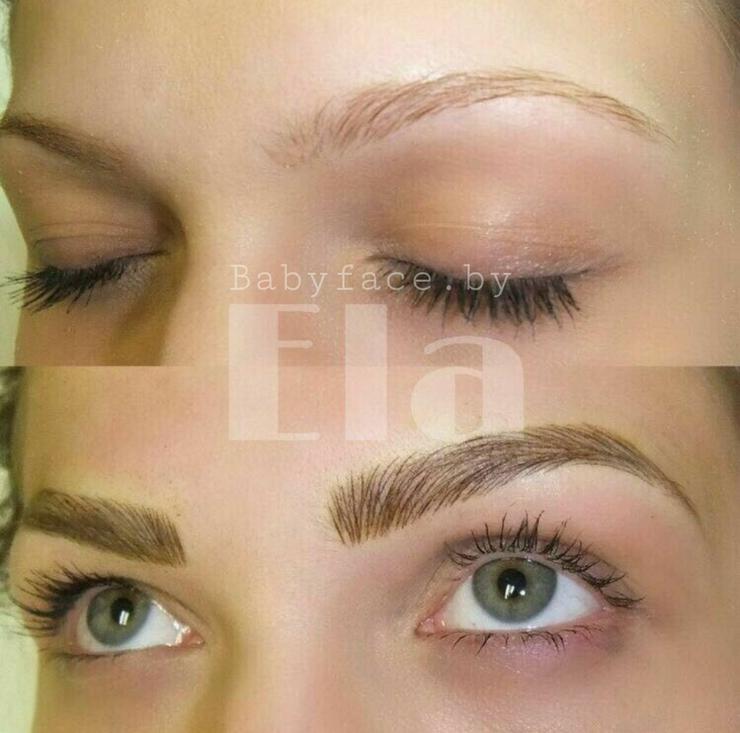 Bild 16: Microblading Härchenzeichnung PMU