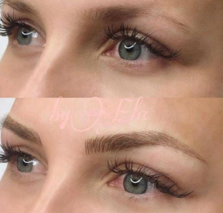 Bild 9: Microblading Härchenzeichnung PMU