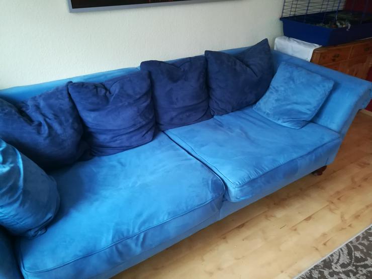 Bild 2: Sofa Big XXL in blau