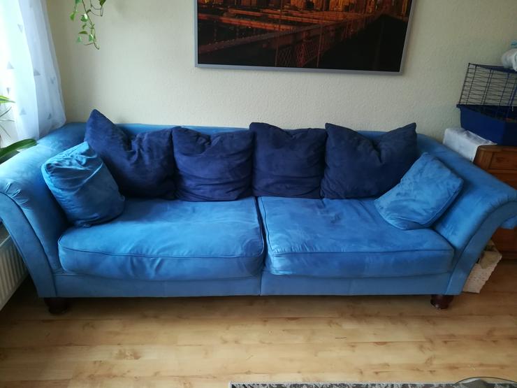 Bild 1: Sofa Big XXL in blau