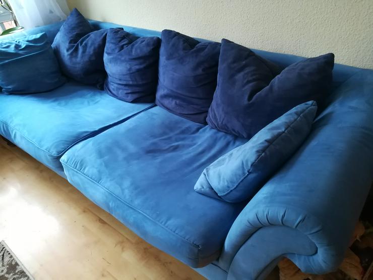 Sofa Big XXL in blau - Sofas & Sitzmöbel - Bild 8