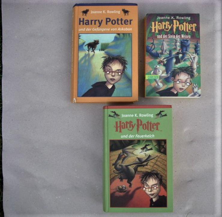 3 Harry Potter-Bücher, Zustand ausgezeichnet !