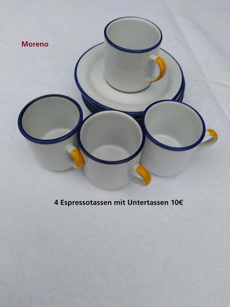 Espresso-Service für 4 Personen