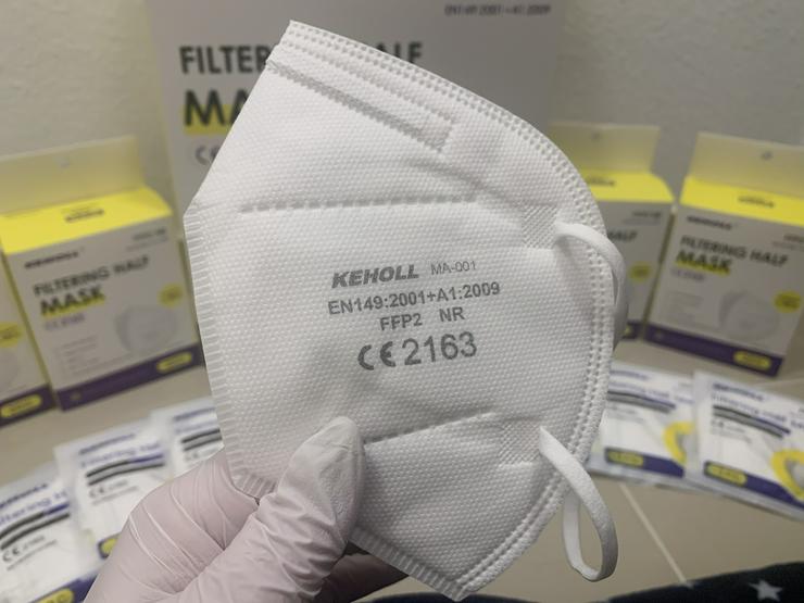 ab 0,45€ ✅Geprüfte zertifizierte Keholl FFP2 Maske sofort lieferbar - Weitere - Bild 3
