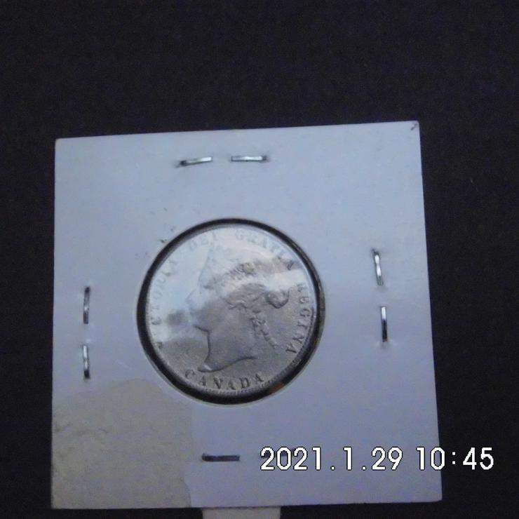 Kanada 25 Cents 1875