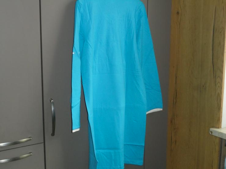 Bild 4: NEU: Damen Nachthemd langarm  türkis Gr. 34 von Auerbacher Moden