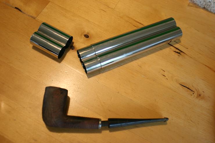 Bild 10: Giordano Pfeife, Pfeifenständer, Zigarrenetui