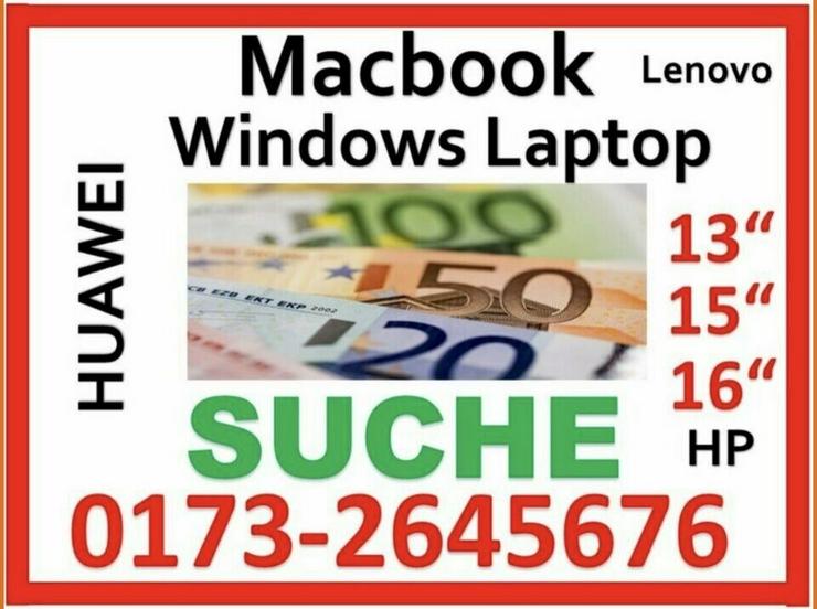 SUCHE Windows Laptop | Apple Macbook | PRO | AIR - Notebooks & Netbooks - Bild 1
