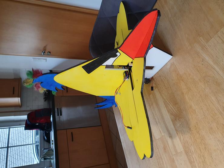 Top Angry Bird,fertig gebaut und lackiert inkl. Motor und Servos - Modellflugzeuge & Hubschrauber - Bild 7