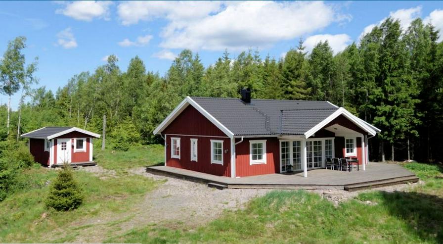 Luxuriöses Ferienhaus mit Blick auf See in Südschweden zu vermieten