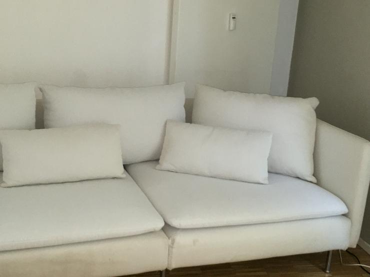 Bild 2: Ikea Couch Sofa SÖDERHAMN Finsta/Weiß 