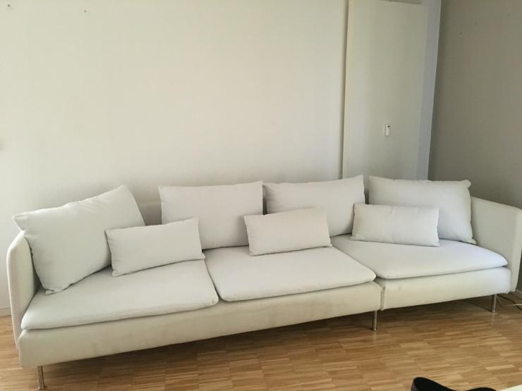 Ikea Couch Sofa SÖDERHAMN Finsta/Weiß  - Sofas & Sitzmöbel - Bild 3