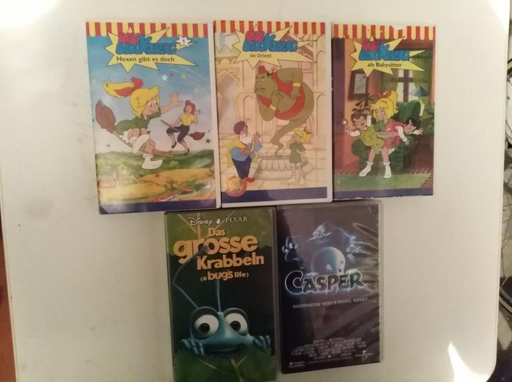 VHS-Videocassetten: Ice Age, Dschungelbuch, Bibi Blocksberg - VHS-Kassetten - Bild 2