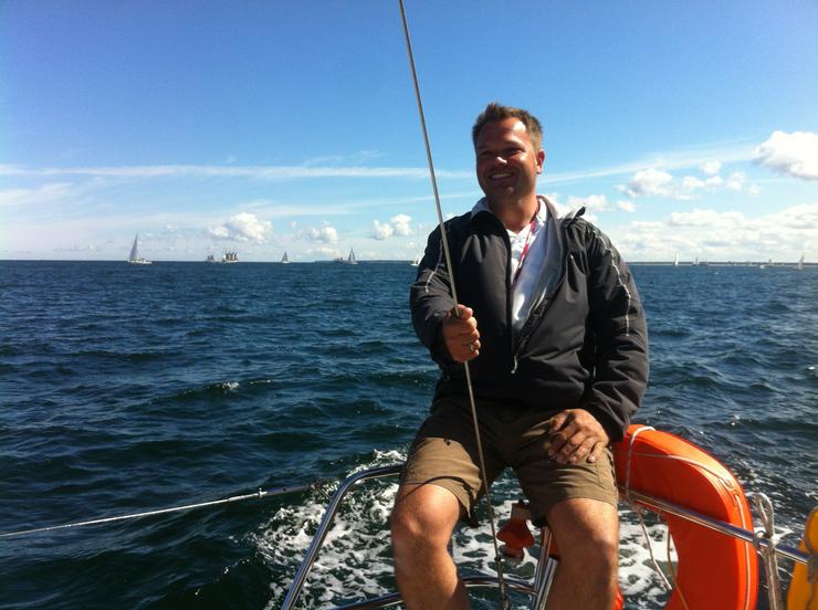 Bild 8: Mitsegeln auf einer modernen 50 Fuß Segelyacht ab Stralsund