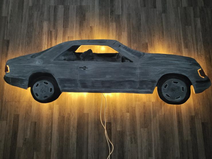 Bild 5: Dein Auto als Wanddeko mit LED Beleuchtung