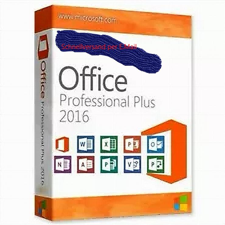 MS Office 2016 Professional Plus Vollversion 32/64 Bit - Office & Datenbearbeitung - Bild 1