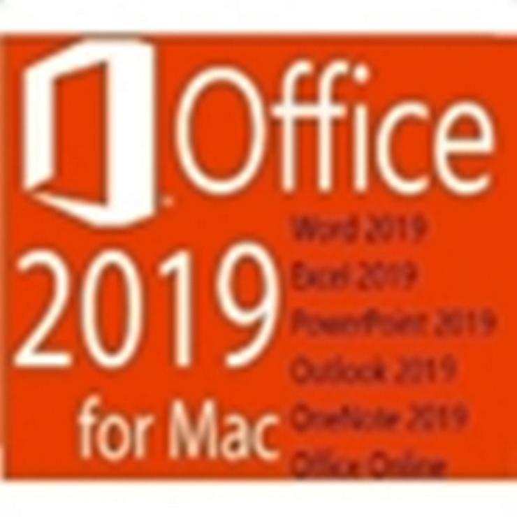 Microsoft Office 2019 Home and Business für MAC / Vollversion, Versand per Email