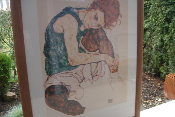 Bild Druck von " Egon Schiele "