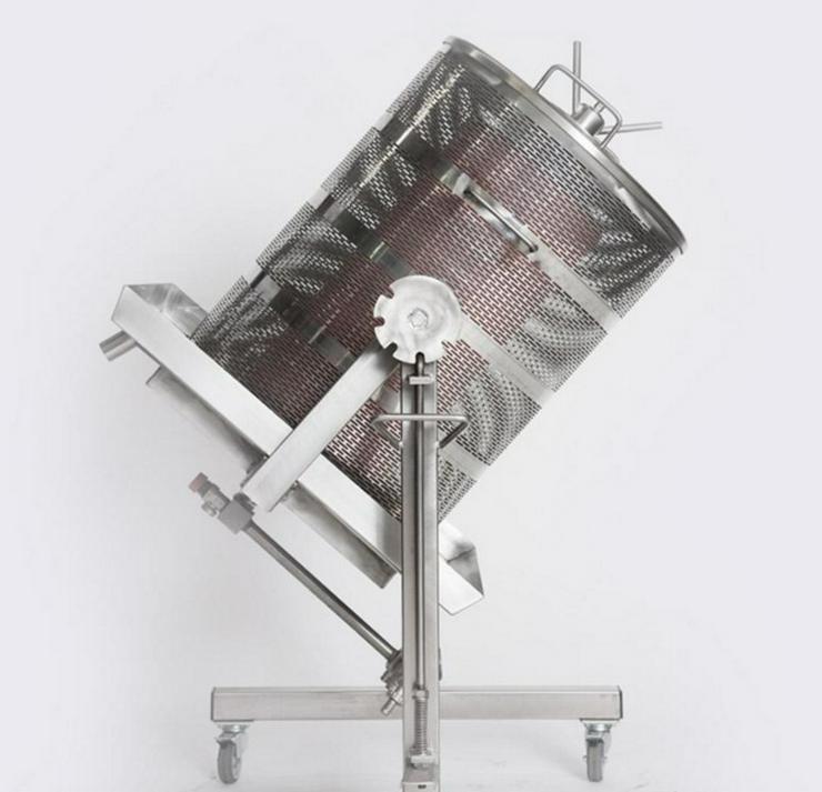 Bild 4: Hydropresse aus Edelstahl (Krenn) 80 Liter Wasserdruckpresse kippbar Wasserpresse, Obstpresse, Apfelpresse