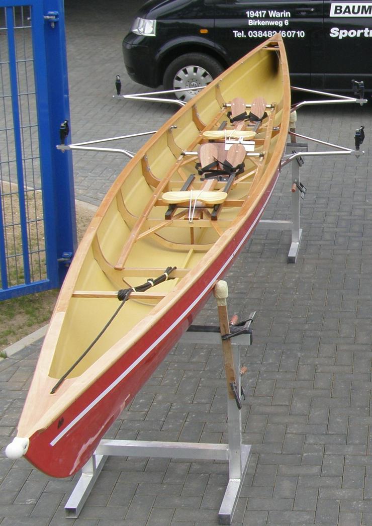 Ruderboot mit Rollsitz, E-Zweier ohne Steuermann
