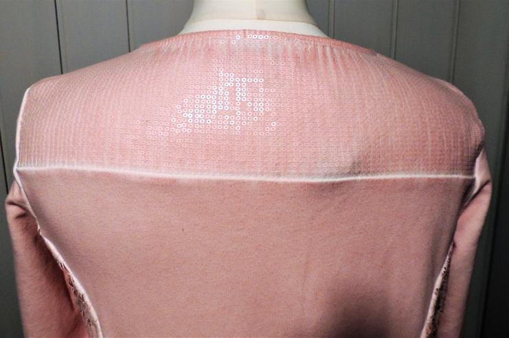 Bild 4: Rosa Shirt-Jacke Oberteil Pullover von Linea Tesini Größe 36 NEU (158 - 164)