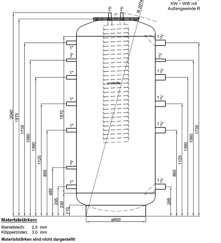 1A Holzvergaser Atmos GS 15. Heizung Kessel HVS NMT PRE Vergaser - Holz- & Pelletheizung - Bild 5