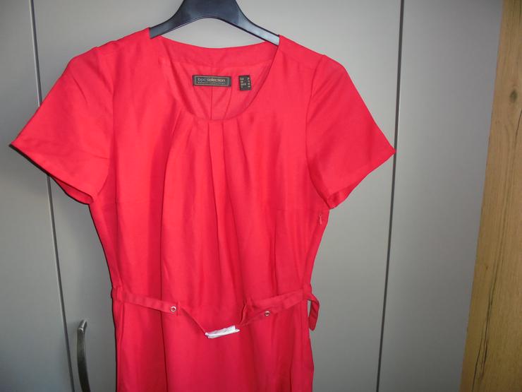 NEU: Damen Kleid in rot Gr. 38 von bpc selection - Größen 36-38 / S - Bild 2