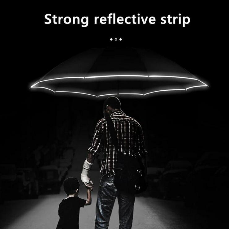 Bild 7: elektrischer Regenschirm mit Licht 
