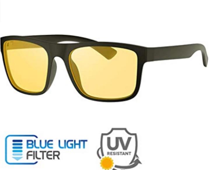 Bild 1: Anti Blaulicht Brille für PC, Handy und Fernseher, Anti Müdigkeit