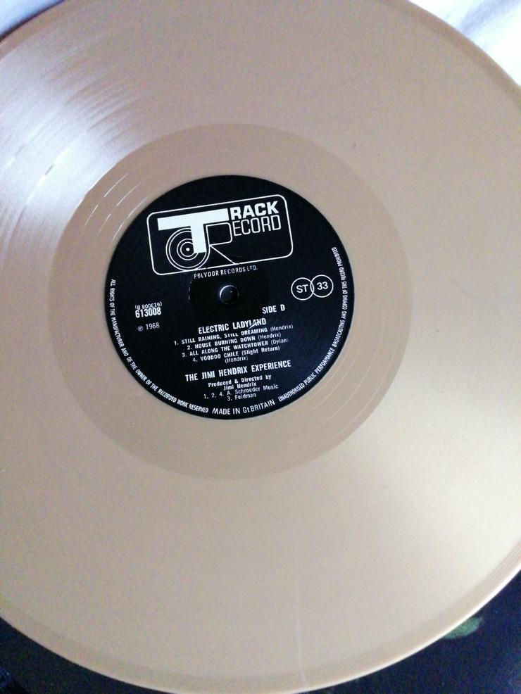 Bild 1: Rare Vinyles der 60ties und 70 ties z. B. Jimmi Hendrix 