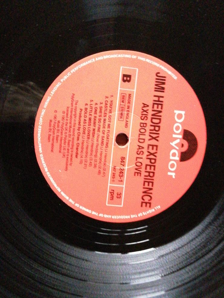 Rare Vinyles der 60ties und 70 ties z. B. Jimmi Hendrix  - LPs & Schallplatten - Bild 6