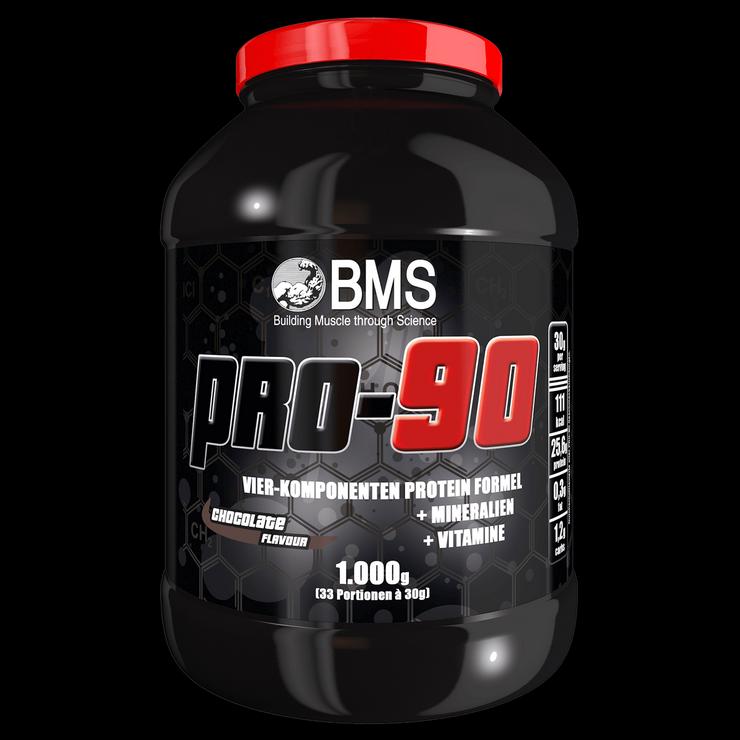 BMS Marken Protein 1000g 4 Komponenten Eiweiß für Sport und Gewichtsabnahme (€25,50/Kg)