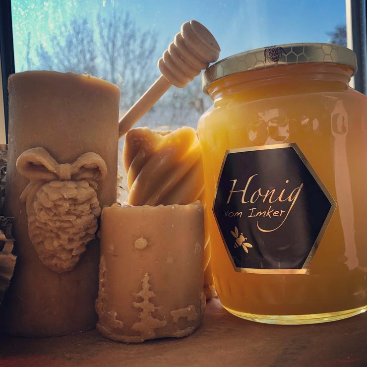 Bild 2: Honig aus eigener Imkerei