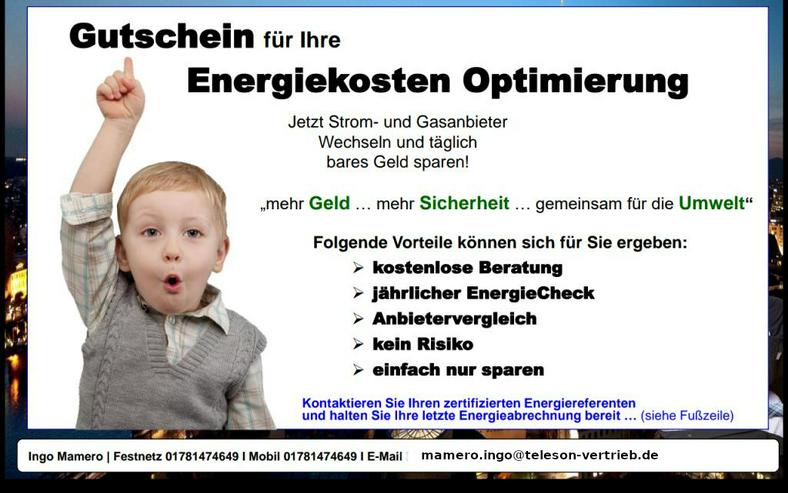 Gutschein für Ihre Energiekosten Optimierung (Hamburg)