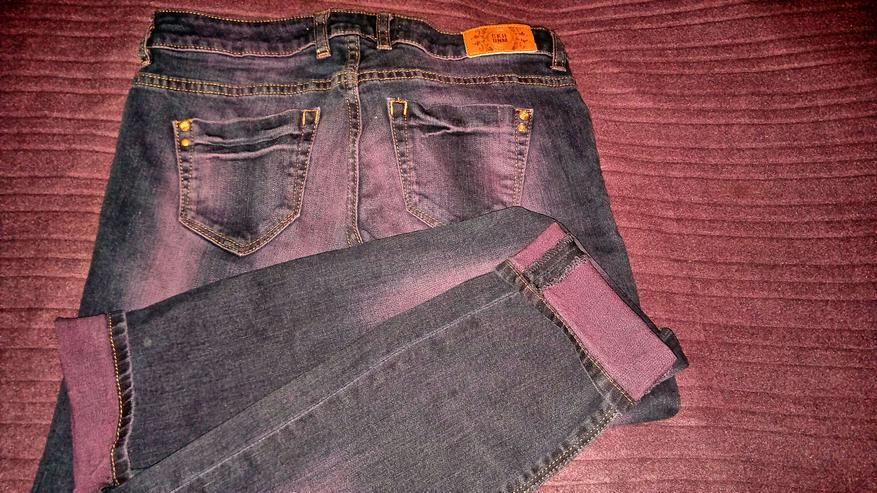 Coole, trendige Jeans mit Bleaching-Effekt - W26-W28 / 36-38 / S - Bild 3