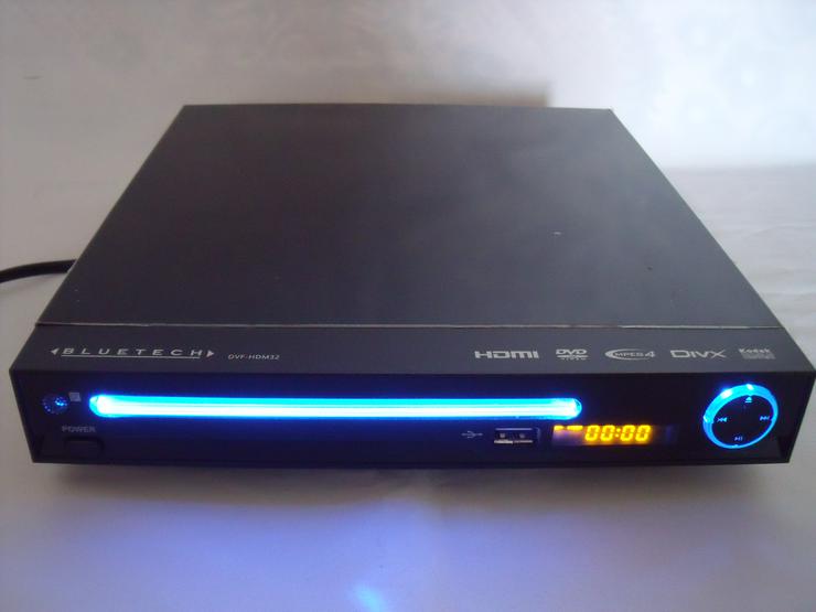 DVD Player Blüetech USB DviX, HDMI , Full HD. Mit FB.+  Geschenk Silber  kette 925.