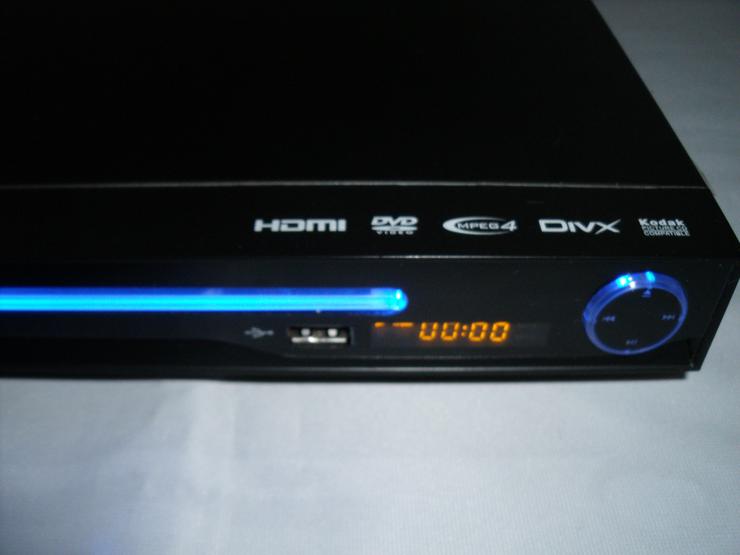 DVD Player Blüetech USB DviX, HDMI , Full HD. Mit FB.+  Geschenk Silber  kette 925. - DVD-Player - Bild 3